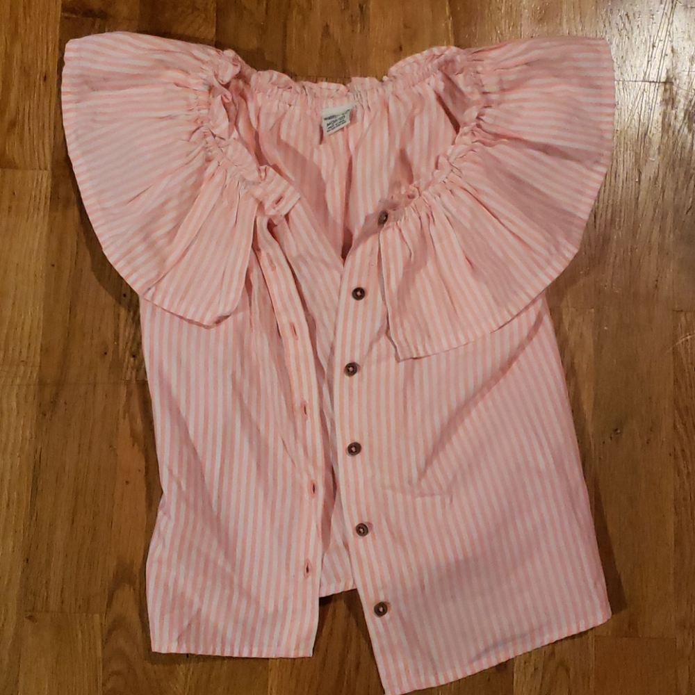 Girls button up shirt
